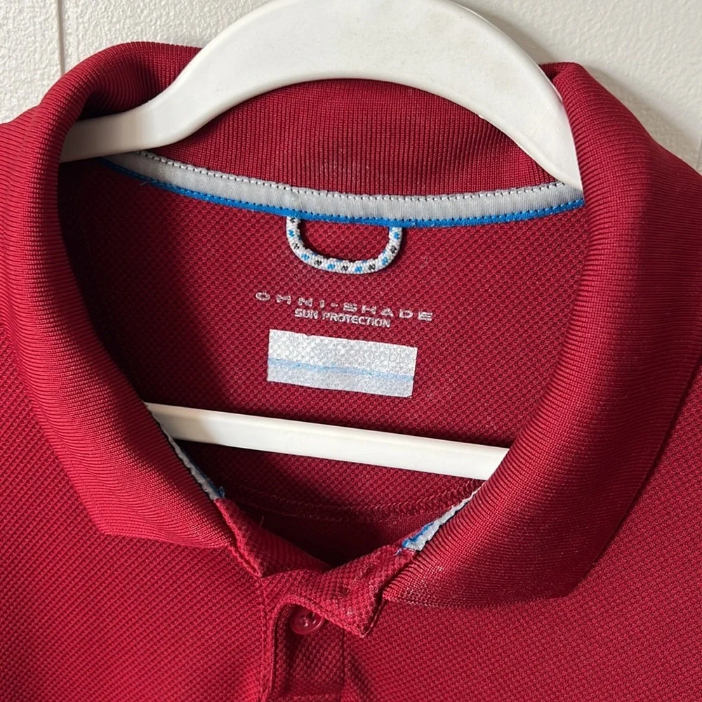 Columbia Men's Polo Shirt- XL